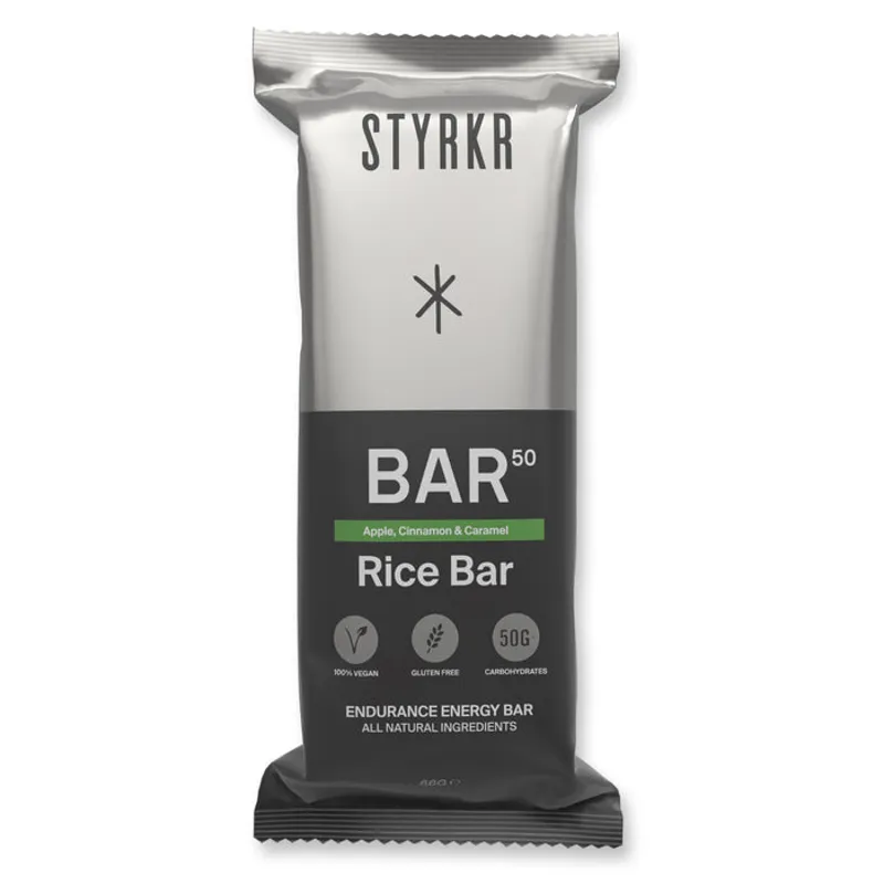 Styrkr BAR50 Apple Cinnamon Caramel and Sultana Energy Bar